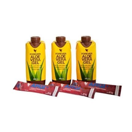 Forever Aloe Vera Gel 330ml & Argi+ Tripack_foreverlivingproducts